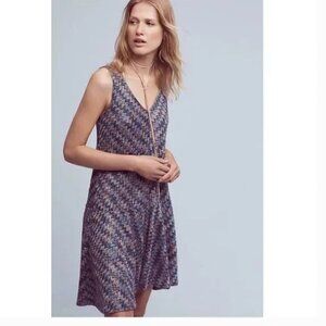 Anthropologie Maeve Westwater Knit Dress Large NWT
